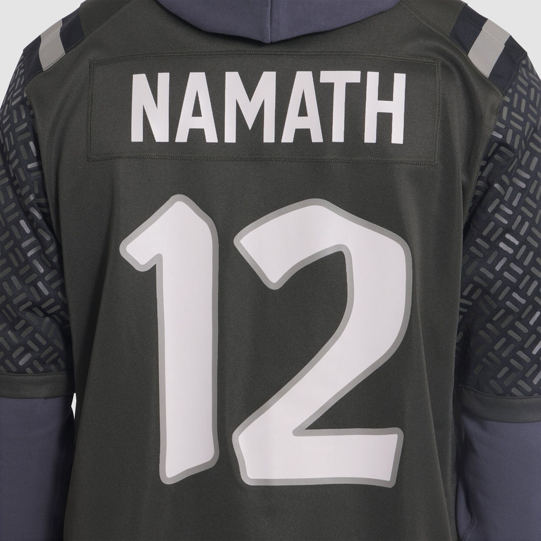 Joe Namath New York Jets Nike 2025 Rivalries Collection Retired Player Game Jersey - Gotham Green Official NFL Team Apparel Football Fan Gear