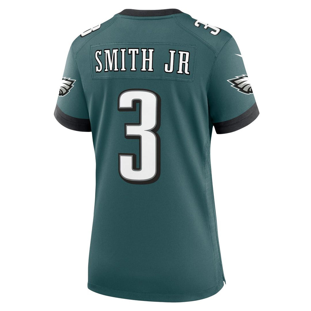 Nolan Smith Philadelphia Eagles Nike Women's Team Game Jersey - Midnight Green Official NFL Team Apparel Football Fan Gear