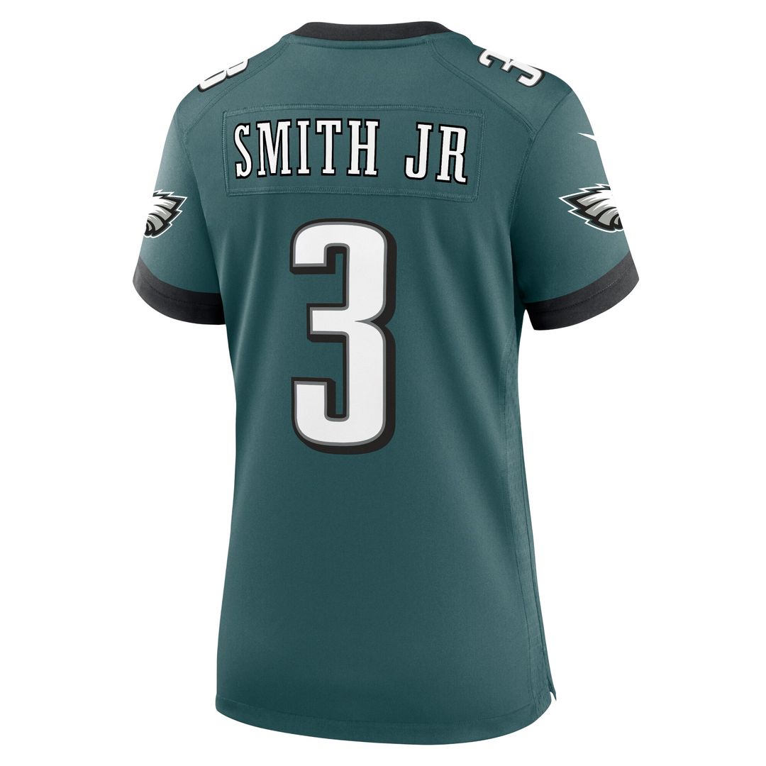 Nolan Smith Philadelphia Eagles Nike Women's Team Game Jersey - Midnight Green Official NFL Team Apparel Football Fan Gear