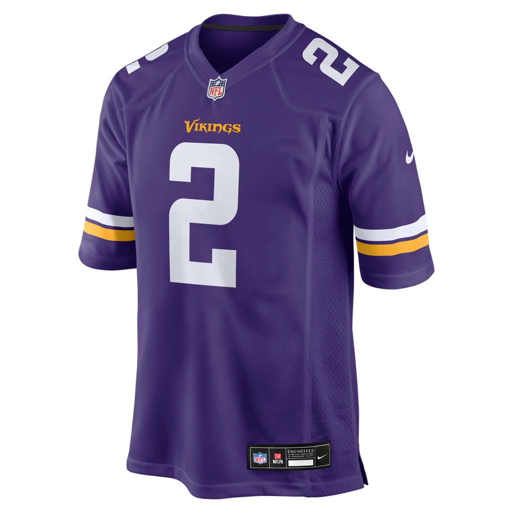 Stephon Gilmore Minnesota Vikings Nike Game Jersey - Purple Official NFL Team Apparel Football Fan Gear