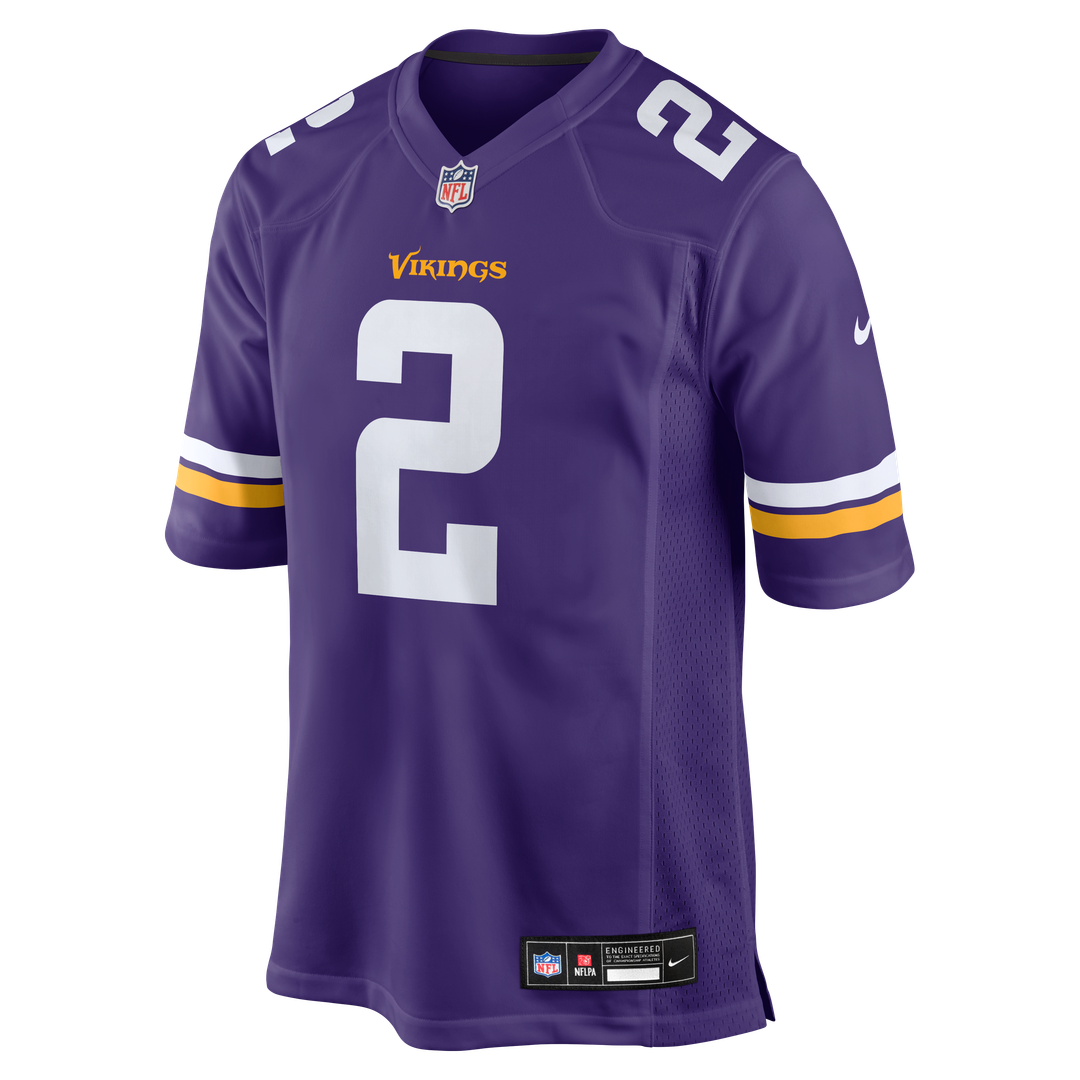 Stephon Gilmore Minnesota Vikings Nike Game Jersey - Purple Official NFL Team Apparel Football Fan Gear
