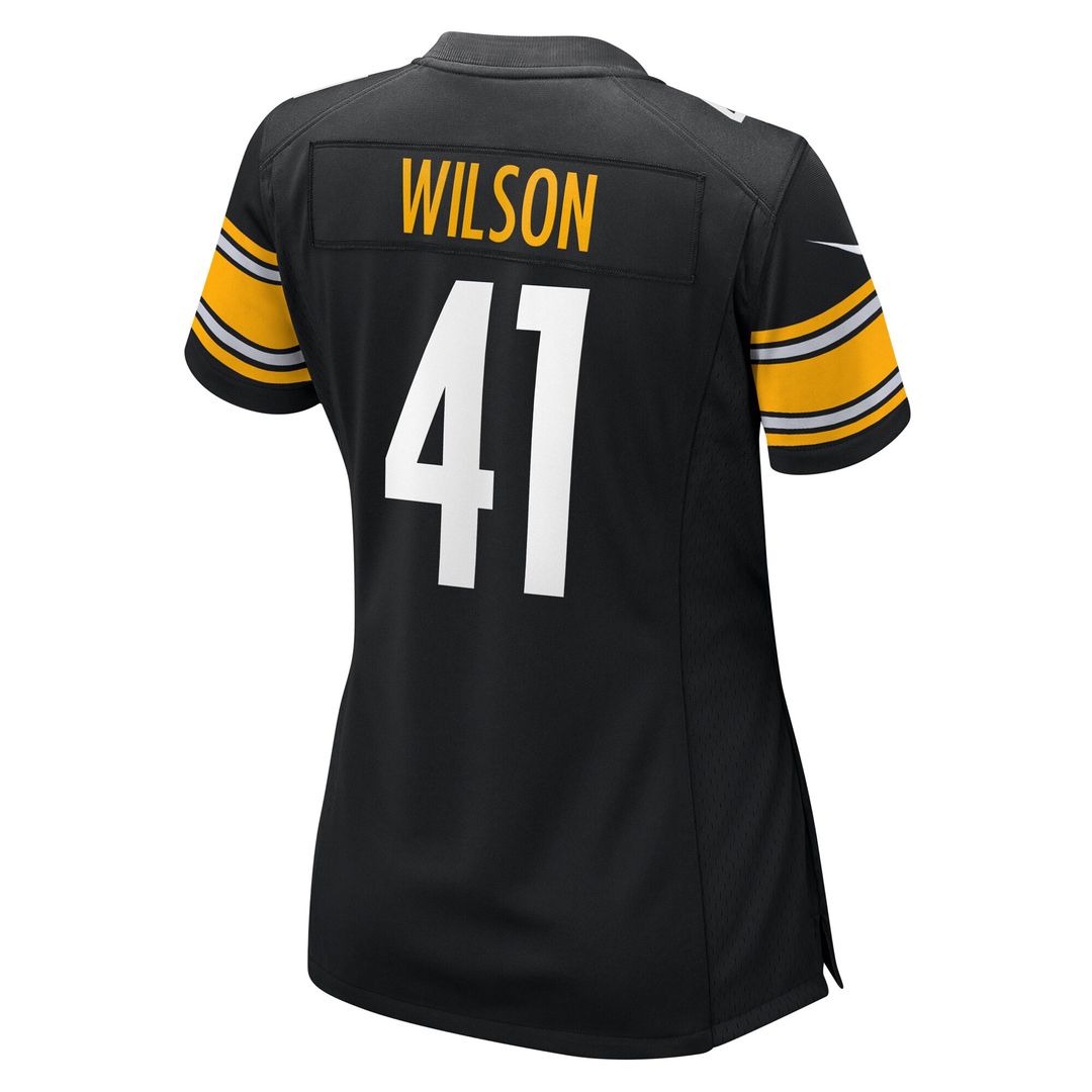 Payton Wilson Pittsburgh Steelers Nike Women's Team Game Jersey - Black Official NFL Team Apparel Football Fan Gear
