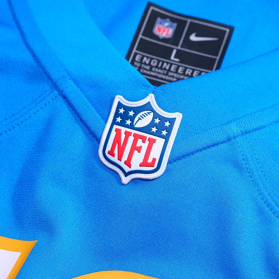 Junior Colson Los Angeles Chargers Nike Team Game Jersey - Powder Blue Official NFL Team Apparel Football Fan Gear