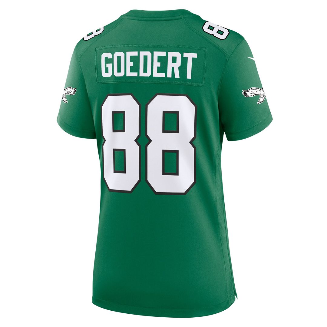 Dallas Goedert Philadelphia Eagles Nike Women's Team Game Jersey - Midnight Green Official NFL Team Apparel Football Fan Gear