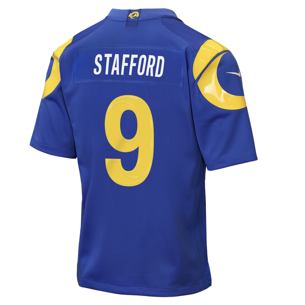 Matthew Stafford Los Angeles Rams Nike Youth Team Game Jersey - Royal Official NFL Team Apparel Football Fan Gear