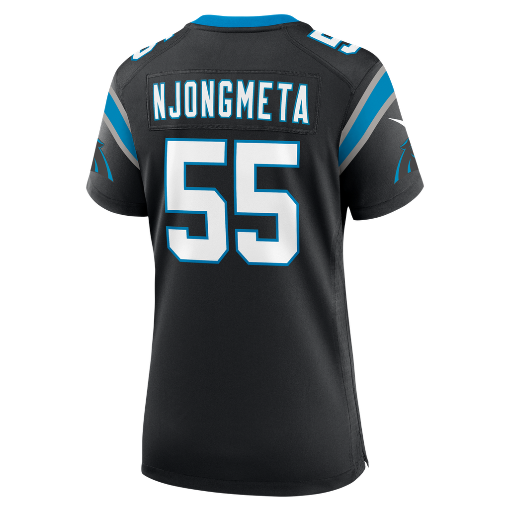 Maema Njongmeta Carolina Panthers Nike Women's Team Game Jersey - Black Official NFL Team Apparel Football Fan Gear