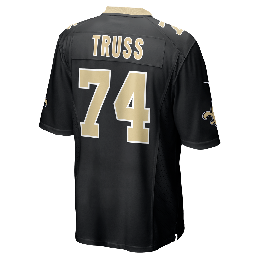 Xavier Truss New Orleans Saints Nike Team Game Jersey - Black Official NFL Team Apparel Football Fan Gear