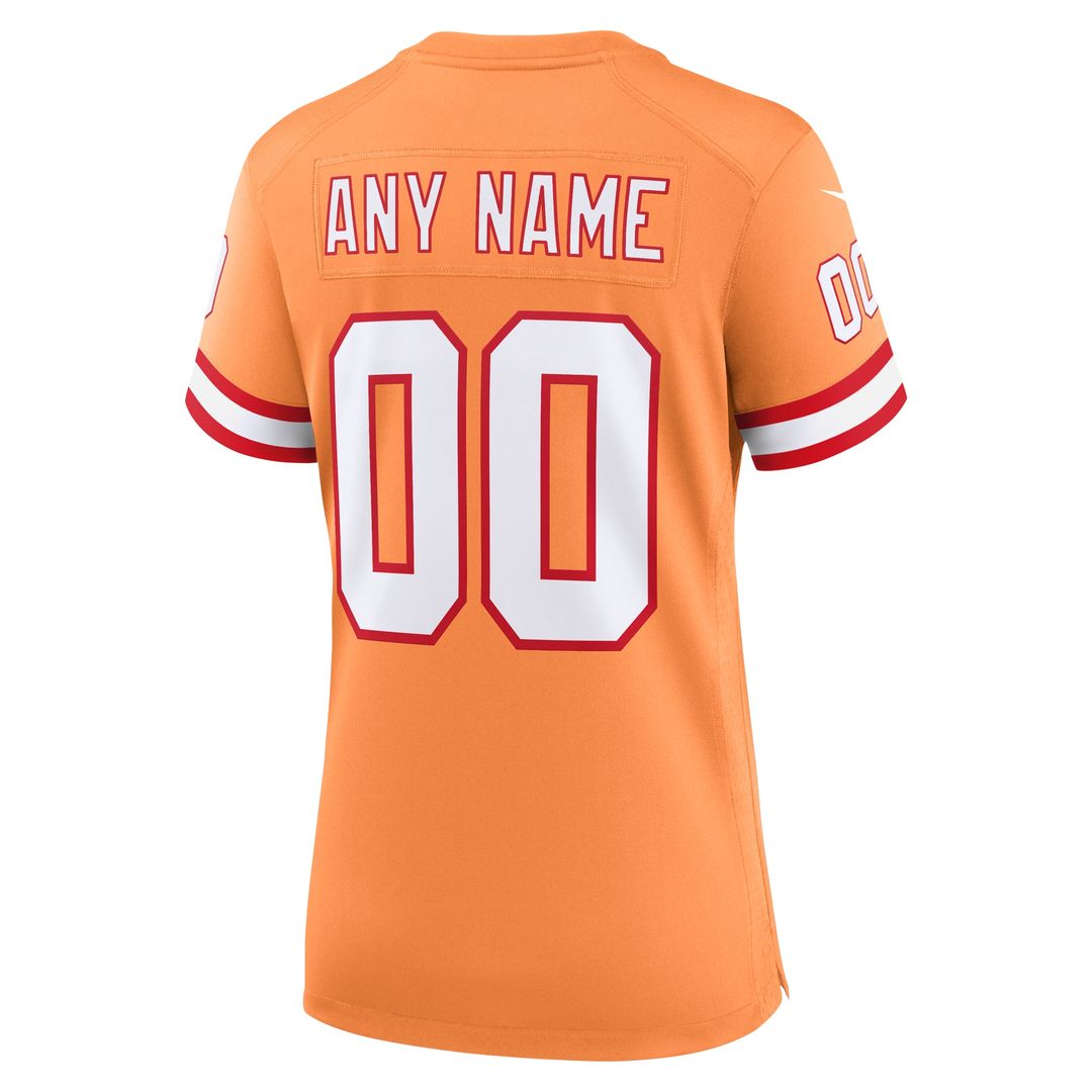 Nike Tampa Bay Buccaneers Women's Custom Game Jersey - White Official NFL Team Apparel Football Fan Gear