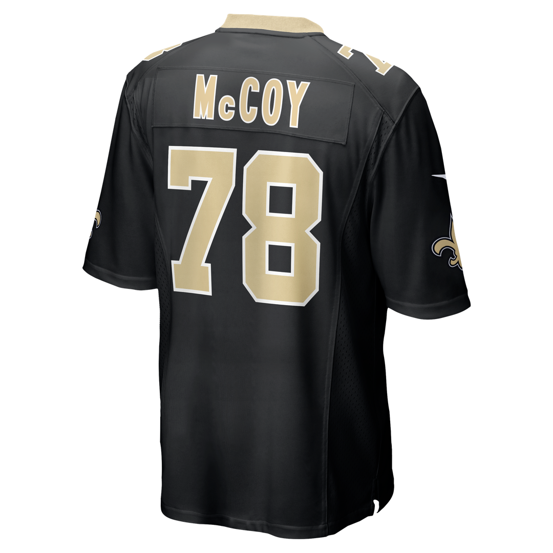 Erik Mccoy New Orleans Saints Nike Game Jersey - Black Official NFL Team Apparel Football Fan Gear