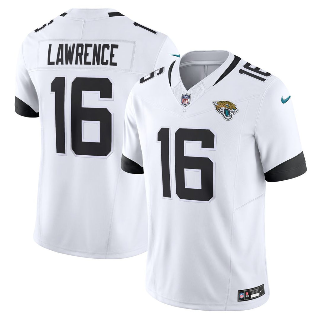 Trevor Lawrence Jacksonville Jaguars Nike Vapor F.U.S.E. Limited Jersey - White Official NFL Team Apparel Football Fan Gear