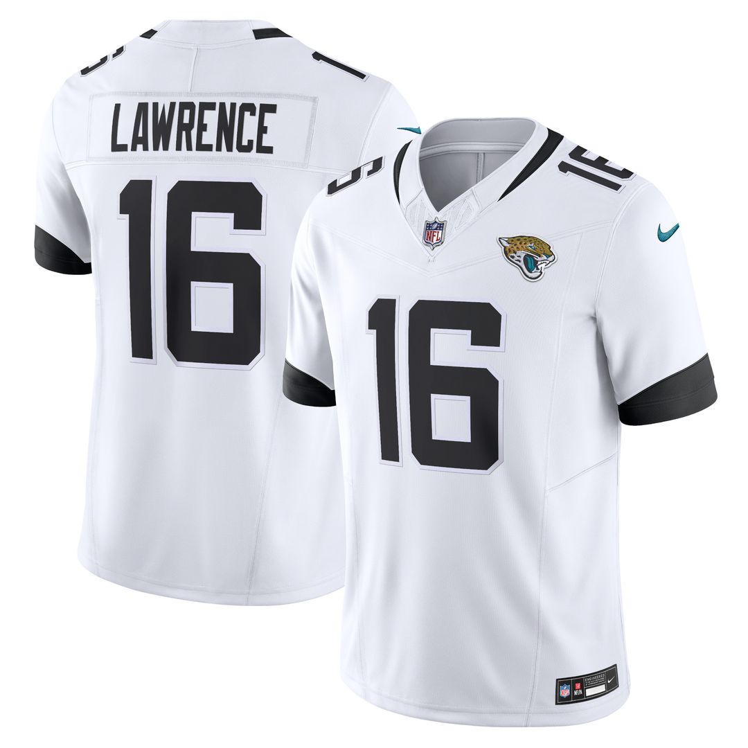Trevor Lawrence Jacksonville Jaguars Nike Vapor F.U.S.E. Limited Jersey - White Official NFL Team Apparel Football Fan Gear