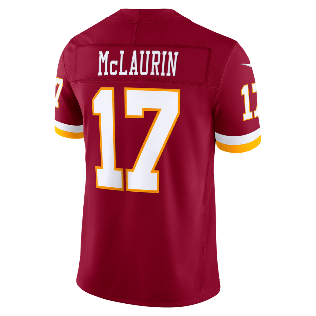 Terry McLaurin Washington Commanders Nike Vapor F.U.S.E. Stitched Limited Jersey - Burgundy Official NFL Team Apparel Football Fan Gear