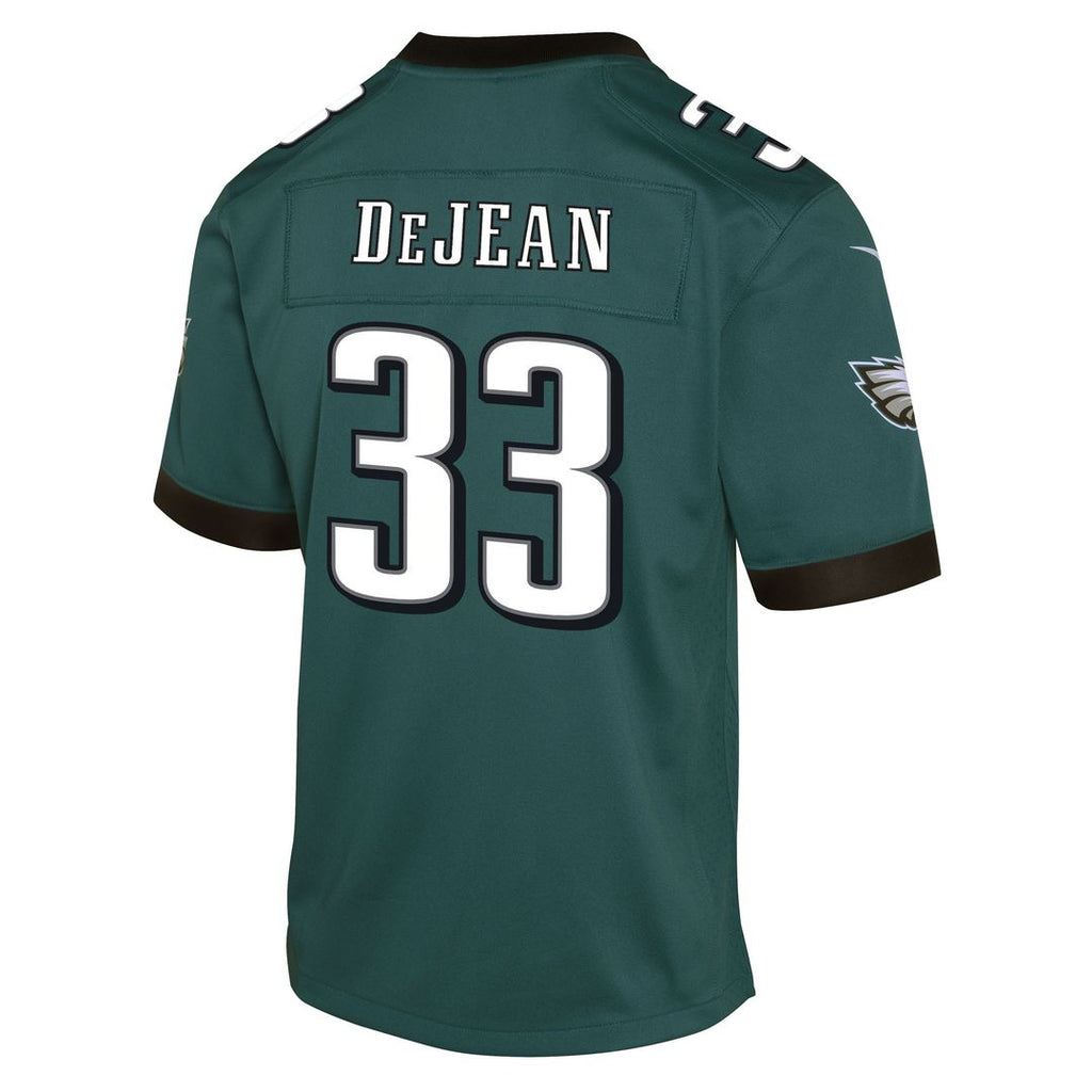 Cooper DeJean Philadelphia Eagles Nike Youth Game Player Jersey - Midnight Green Official NFL Team Apparel Football Fan Gear