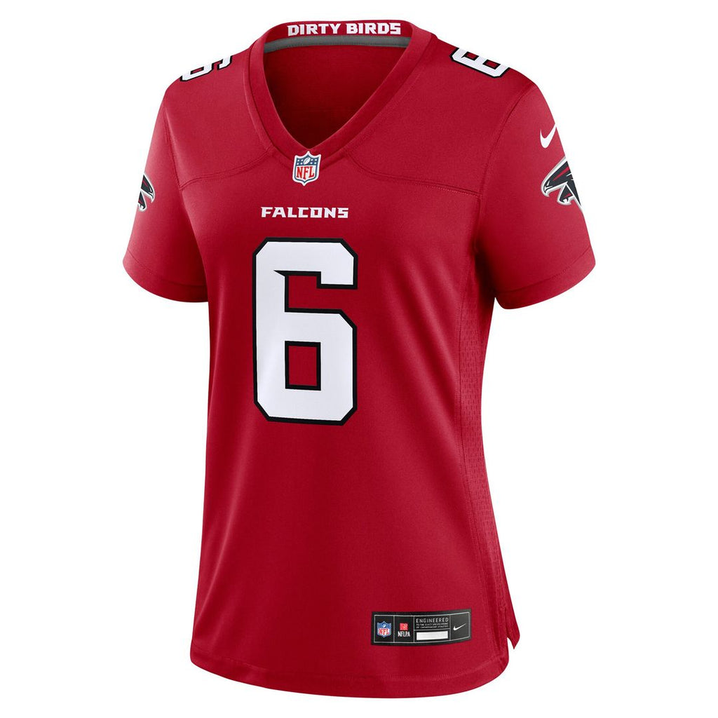 Nick Folk Atlanta Falcons Nike Women's Team Game Jersey - Red Official NFL Team Apparel Football Fan Gear