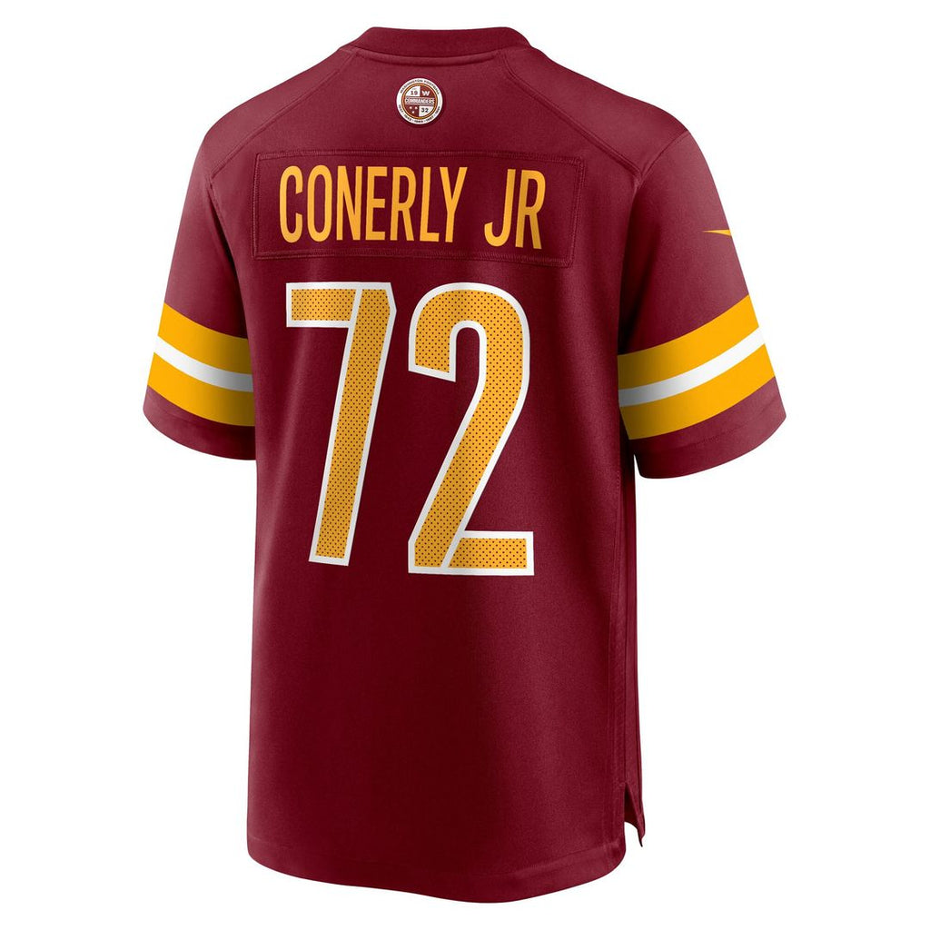 Josh Conerly Jr. Washington Commanders Nike Team Game Jersey - Burgundy Official NFL Team Apparel Football Fan Gear