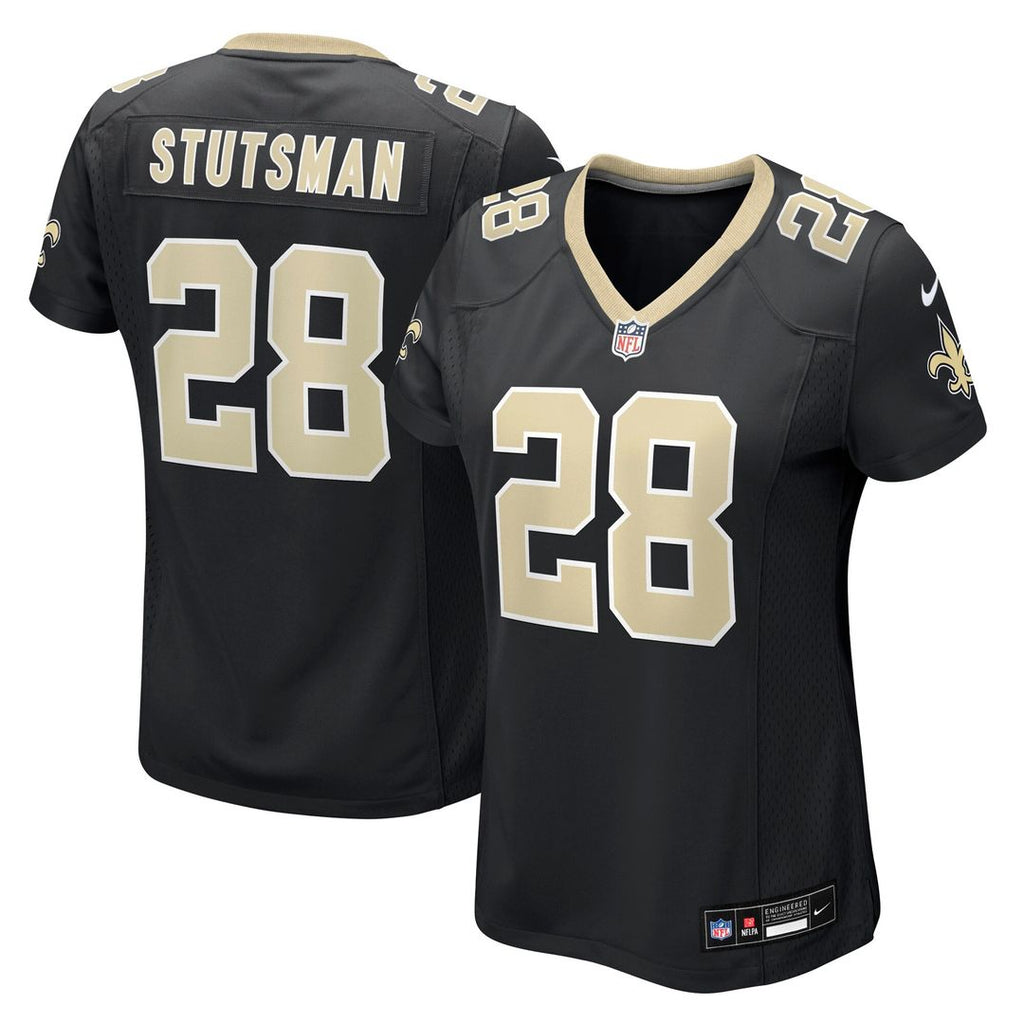 Danny Stutsman New Orleans Saints Nike Women's Team Game Jersey - Black Official NFL Team Apparel Football Fan Gear