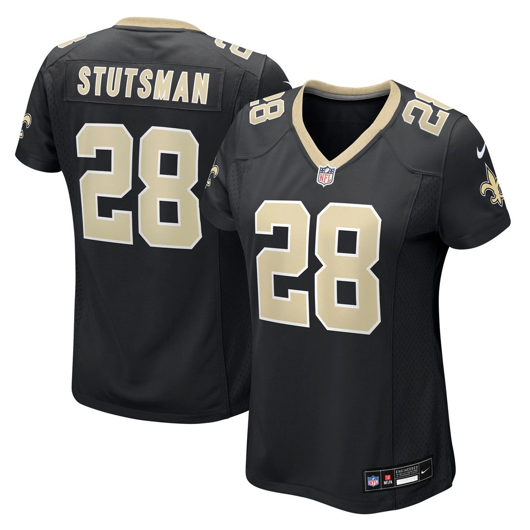 Danny Stutsman New Orleans Saints Nike Women's Team Game Jersey - Black Official NFL Team Apparel Football Fan Gear
