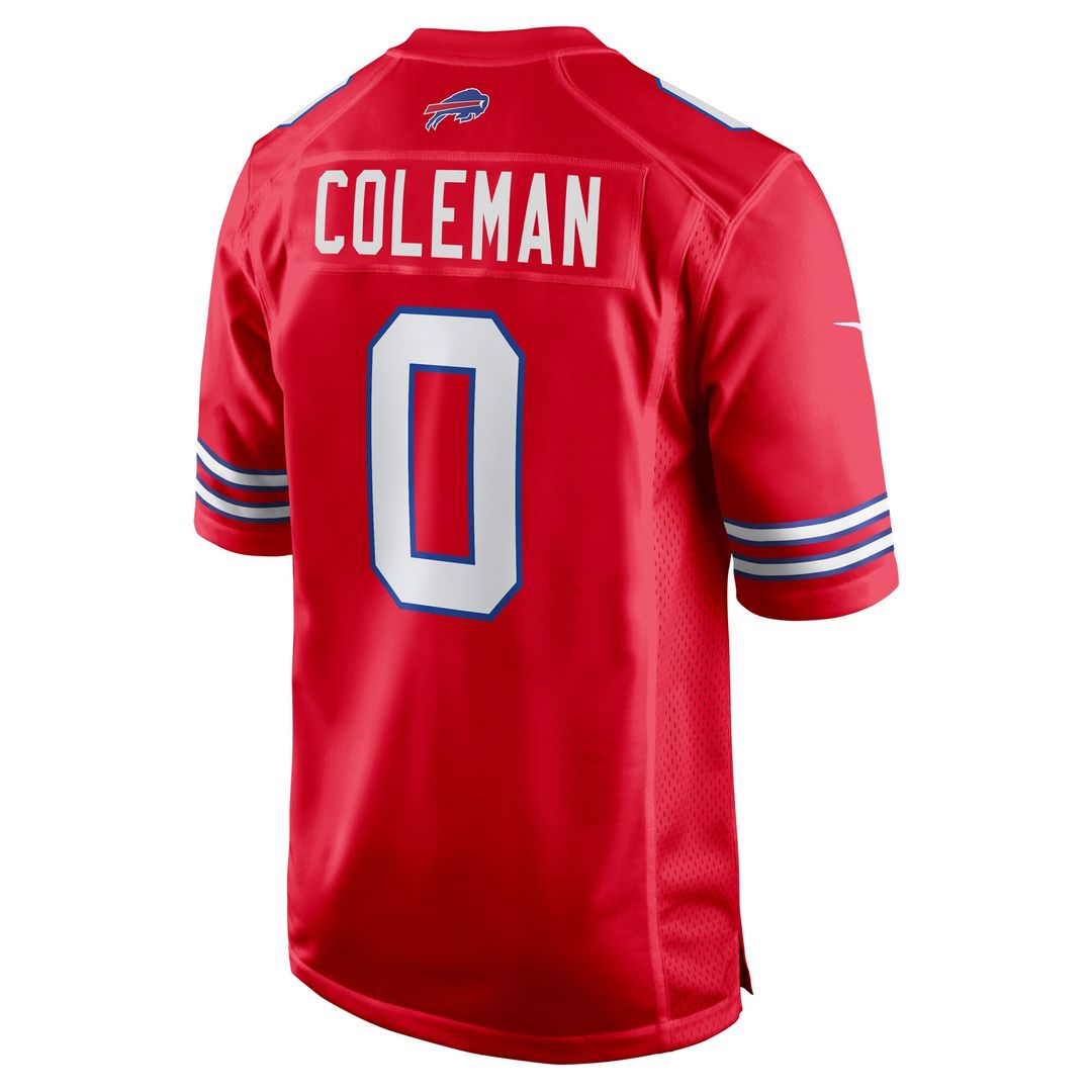 Keon Coleman Buffalo Bills Nike Alternate Game Jersey - Red Official NFL Team Apparel Football Fan Gear