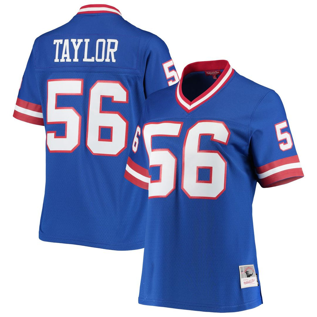 Lawrence Taylor New York Giants Mitchell & Ness Women's 1986 Legacy Replica Jersey - Royal Official NFL Team Apparel Football Fan Gear