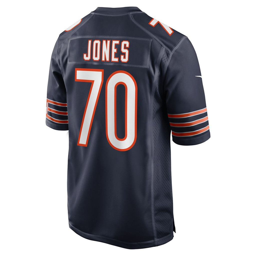 Braxton Jones Chicago Bears Nike Game Player Jersey - Navy Official NFL Team Apparel Football Fan Gear