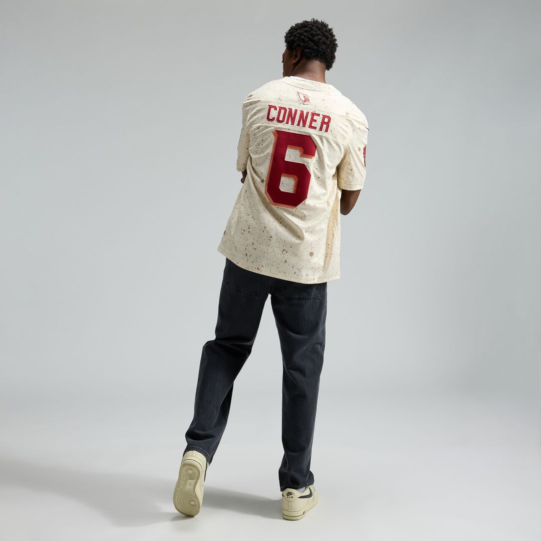 James Conner Arizona Cardinals Nike 2025 Rivalries Collection Stitched Limited Jersey - Natural Official NFL Team Apparel Football Fan Gear