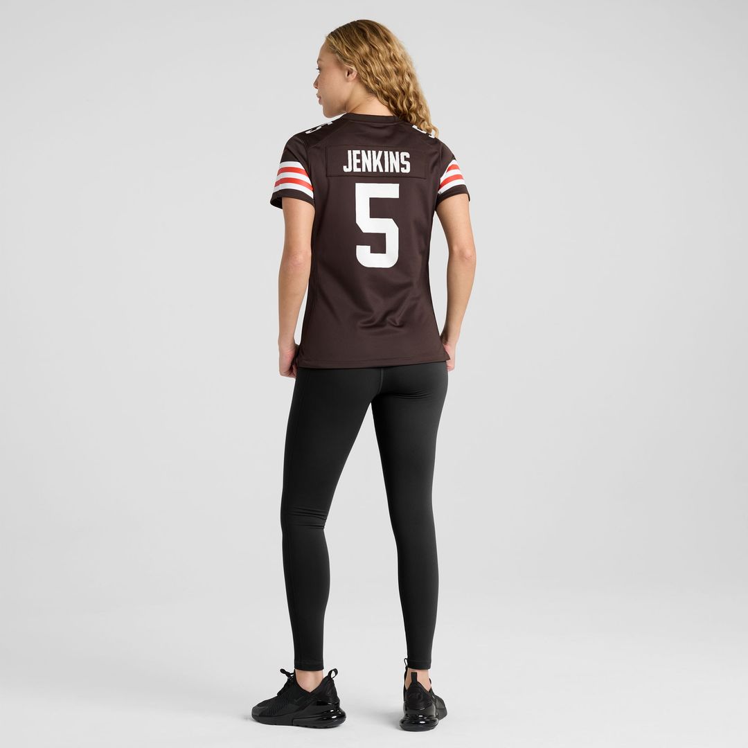 Rayshawn Jenkins Cleveland Browns Nike Women's Team Game Jersey - Brown Official NFL Team Apparel Football Fan Gear