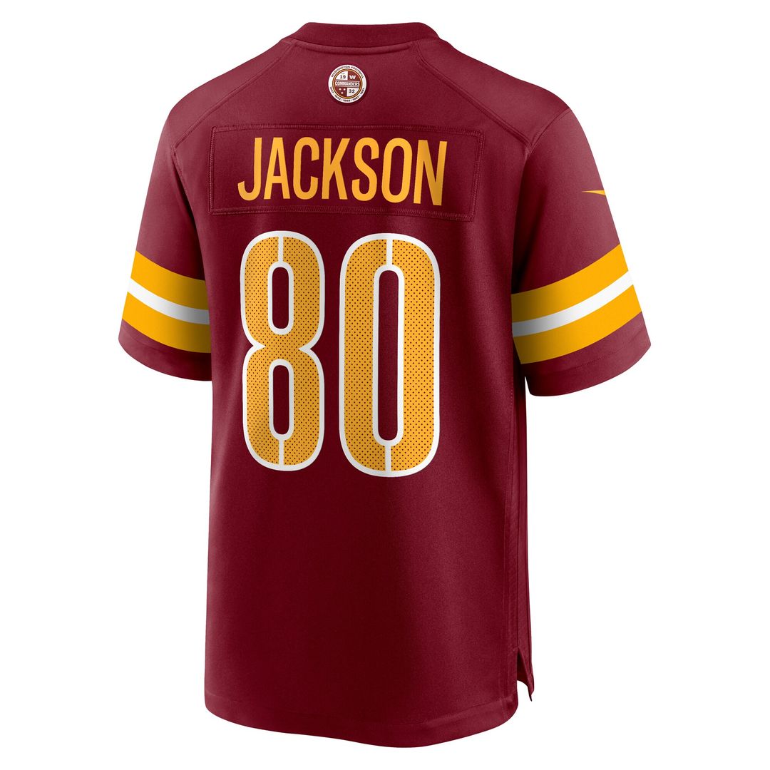 Tyree Jackson Washington Commanders Nike Team Game Jersey - Burgundy Official NFL Team Apparel Football Fan Gear
