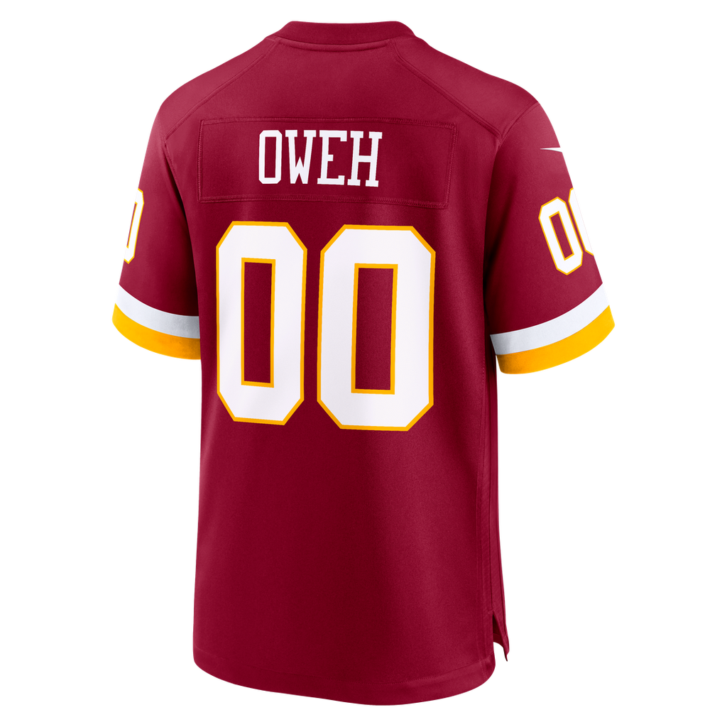 Odafe Oweh Washington Commanders Nike Game Jersey - Burgundy Official NFL Team Apparel Football Fan Gear