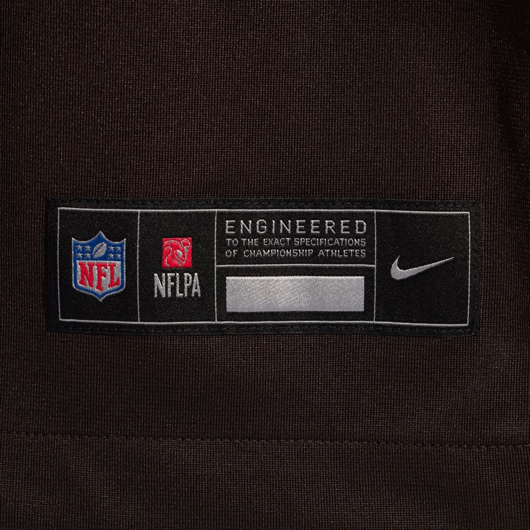 Raheim Sanders Cleveland Browns Nike Team Game Jersey - Brown Official NFL Team Apparel Football Fan Gear