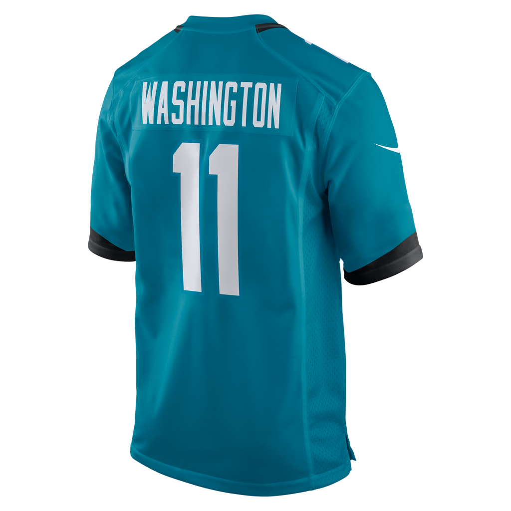 Parker Washington Jacksonville Jaguars Nike Team Game Jersey - Teal Official NFL Team Apparel Football Fan Gear