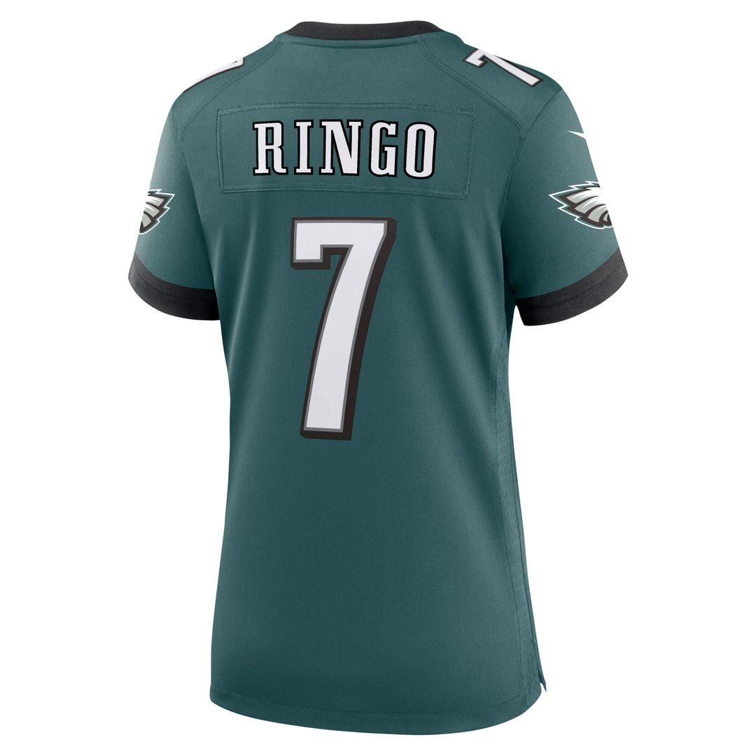 Kelee Ringo Philadelphia Eagles Nike Women's Team Game Jersey - Midnight Green Official NFL Team Apparel Football Fan Gear