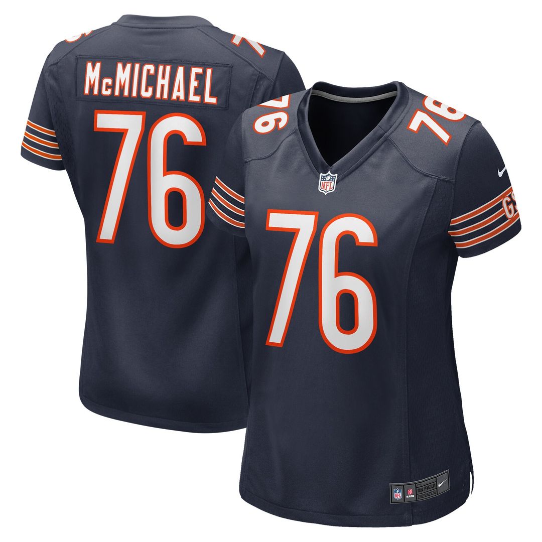 Steve McMichael Chicago Bears Nike Women's Retired Player Game Jersey - Navy Official NFL Team Apparel Football Fan Gear