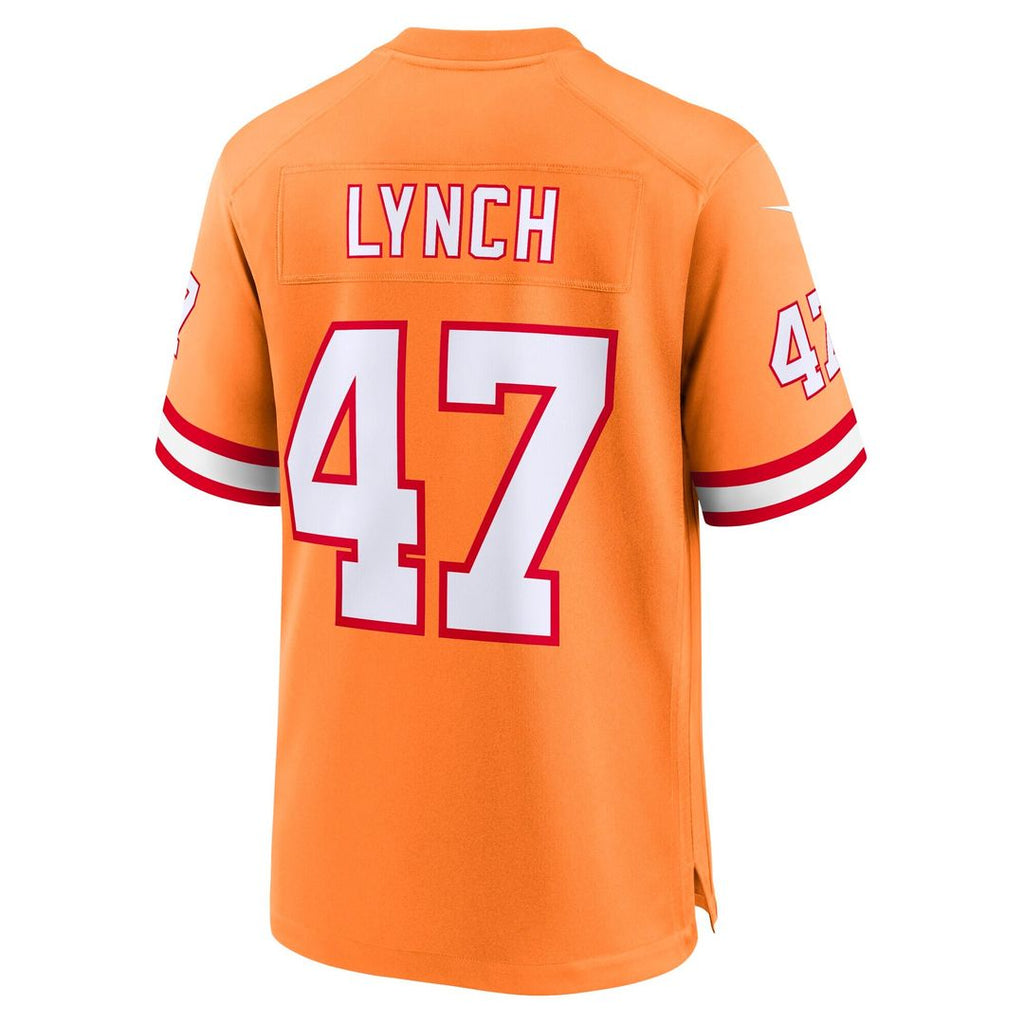 John Lynch Tampa Bay Buccaneers Nike Youth Retired Player Game Jersey - Orange Official NFL Team Apparel Football Fan Gear