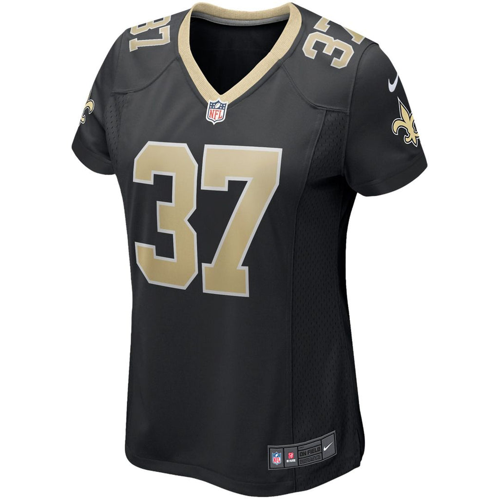 Steve Gleason New Orleans Saints Nike Women's Game Retired Player Jersey - Black Official NFL Team Apparel Football Fan Gear