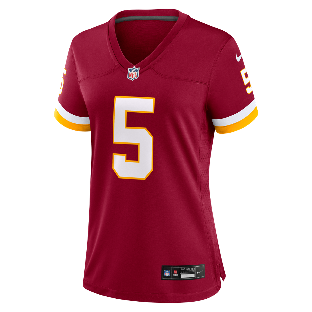 Jayden Daniels Washington Commanders Nike Women's Game Jersey - Burgundy Official NFL Team Apparel Football Fan Gear