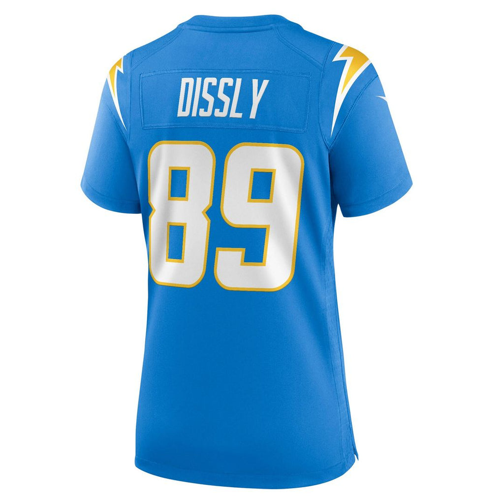 Will Dissly Los Angeles Chargers Nike Women's Team Game Jersey - Powder Blue Official NFL Team Apparel Football Fan Gear