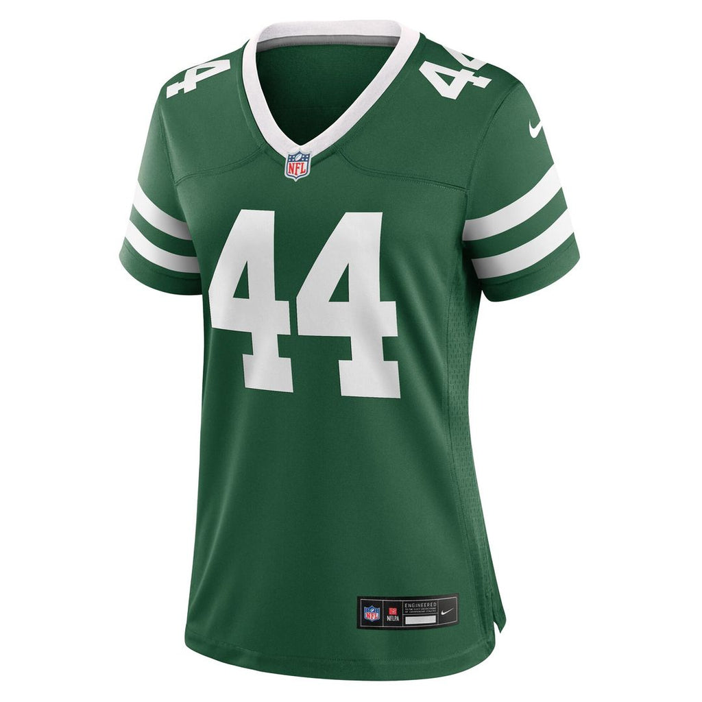 Jamien Sherwood New York Jets Nike Women's Game Jersey - Legacy Green Official NFL Team Apparel Football Fan Gear