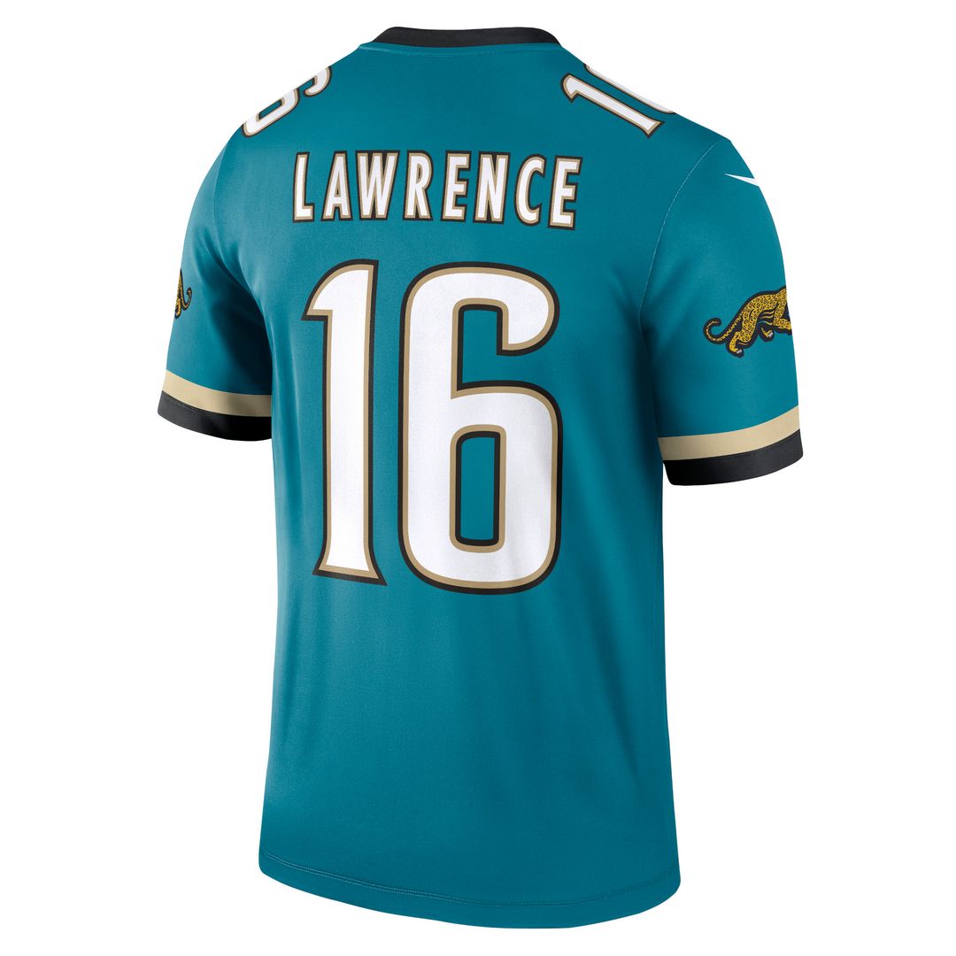 Trevor Lawrence Jacksonville Jaguars Nike Legend Player Performance Top - Teal NFL Fan Gear Popular Style