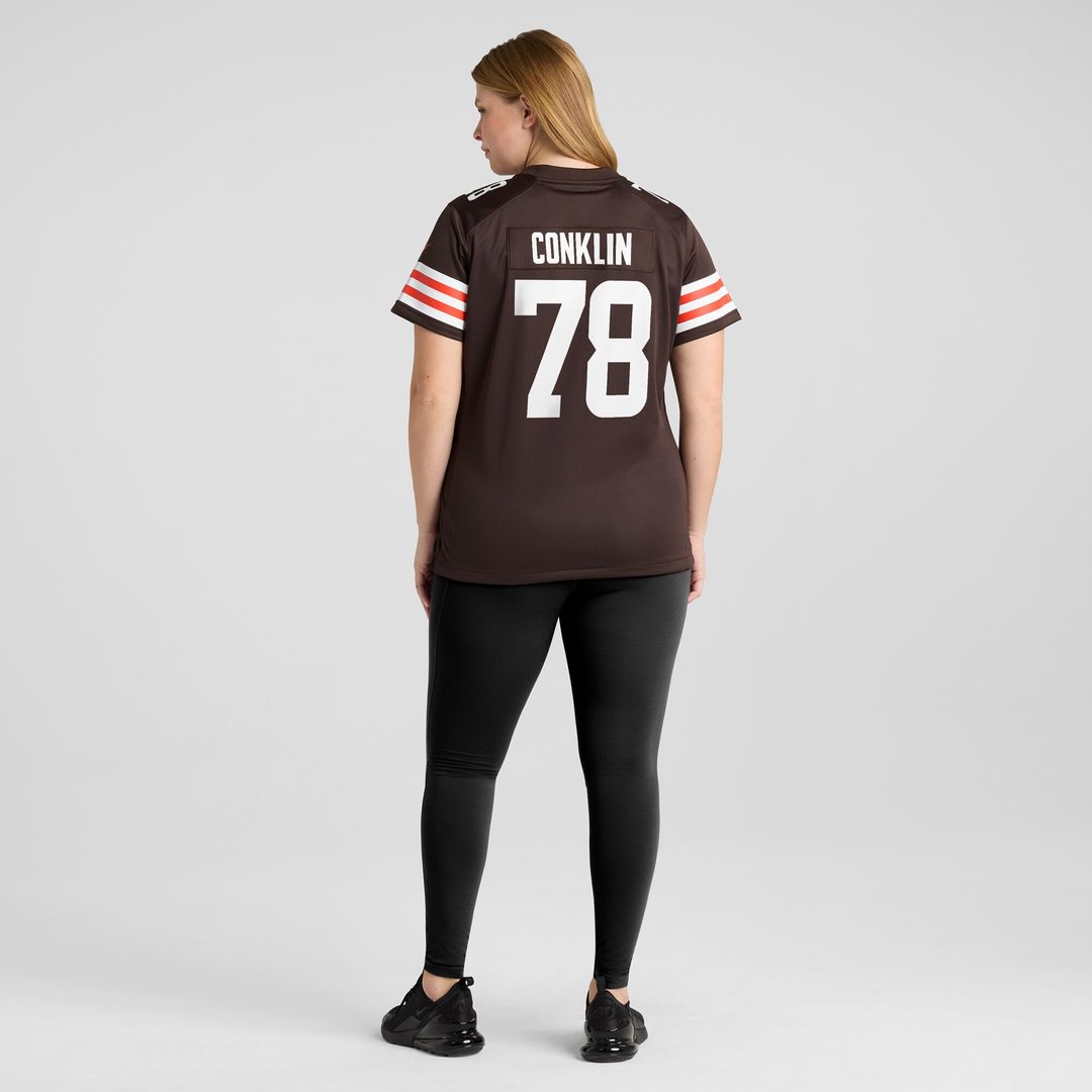 Jack Conklin Cleveland Browns Nike Women's Player Game Jersey - Brown Official NFL Team Apparel Football Fan Gear