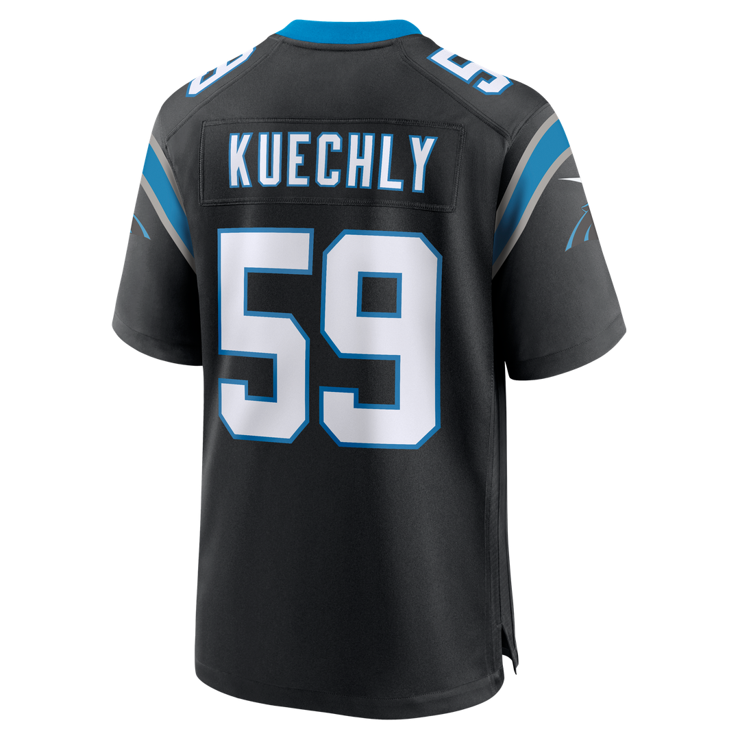 Luke Kuechly Carolina Panthers Nike Team Game Jersey - Black Official NFL Team Apparel Football Fan Gear
