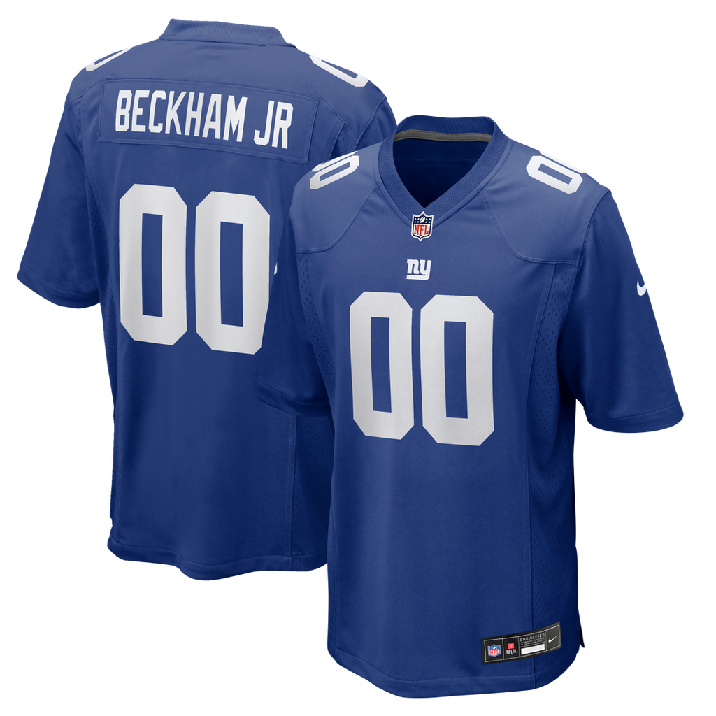 Odell Beckham Jr. New York Giants Nike Team Game Jersey - Royal Official NFL Team Apparel Football Fan Gear