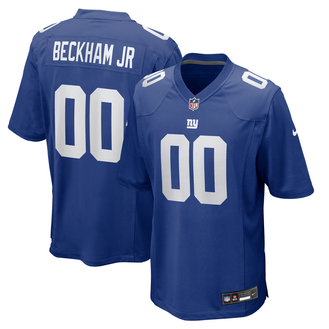 Odell Beckham Jr. New York Giants Nike Team Game Jersey - Royal Official NFL Team Apparel Football Fan Gear