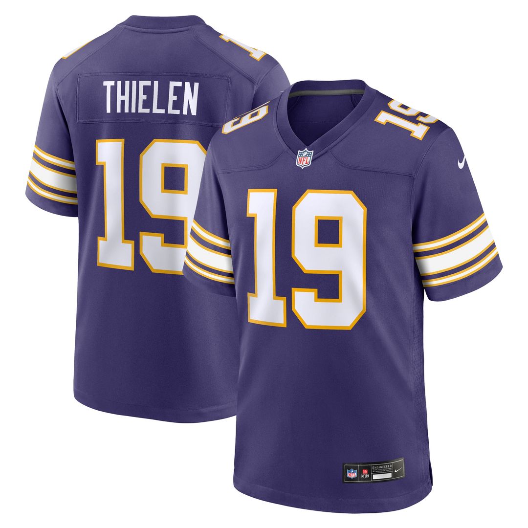 Adam Thielen Minnesota Vikings Nike Alternate Game Player Jersey - Purple Official NFL Team Apparel Football Fan Gear