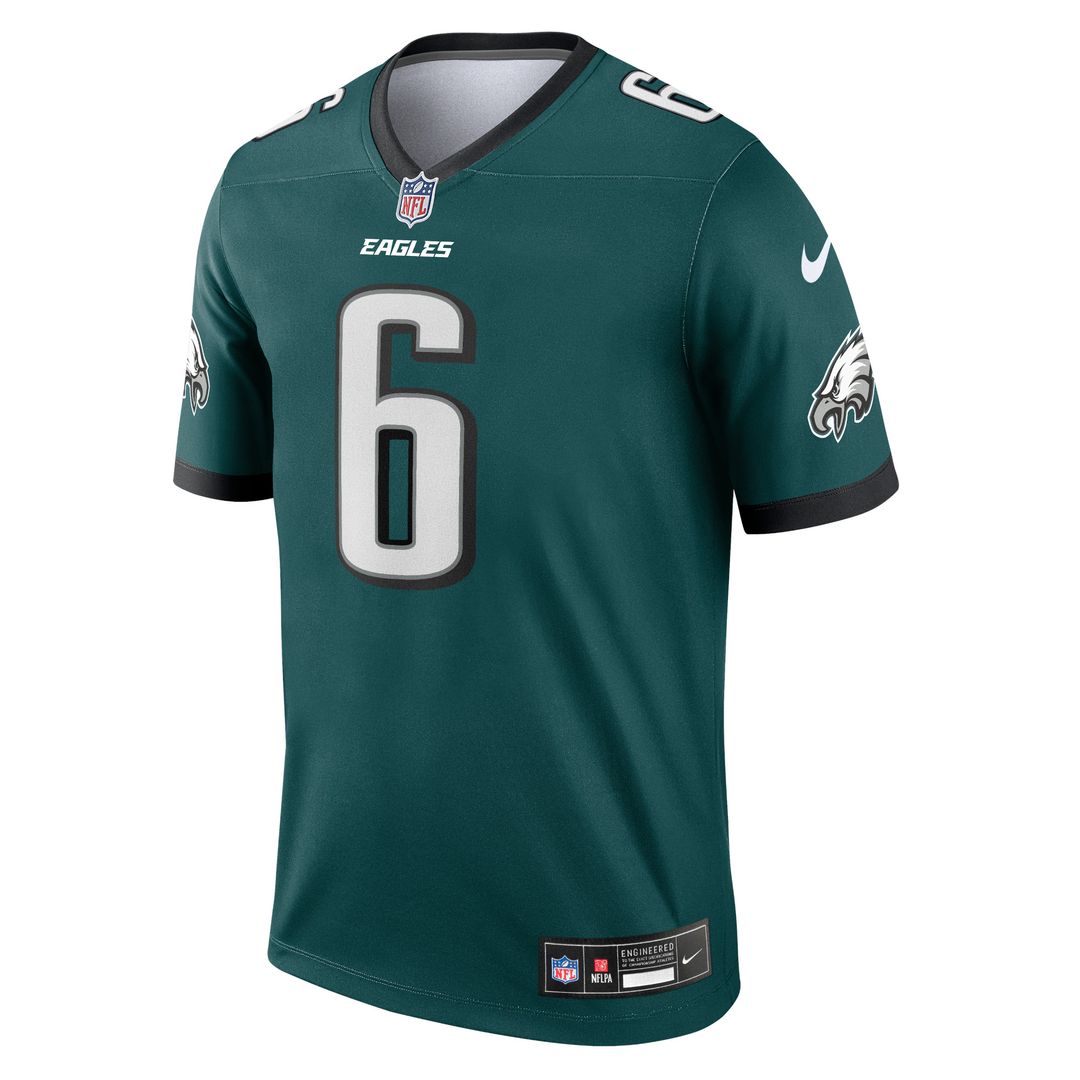 DeVonta Smith Philadelphia Eagles Nike Legend Player Performance Top - Green NFL Fan Gear Popular Style