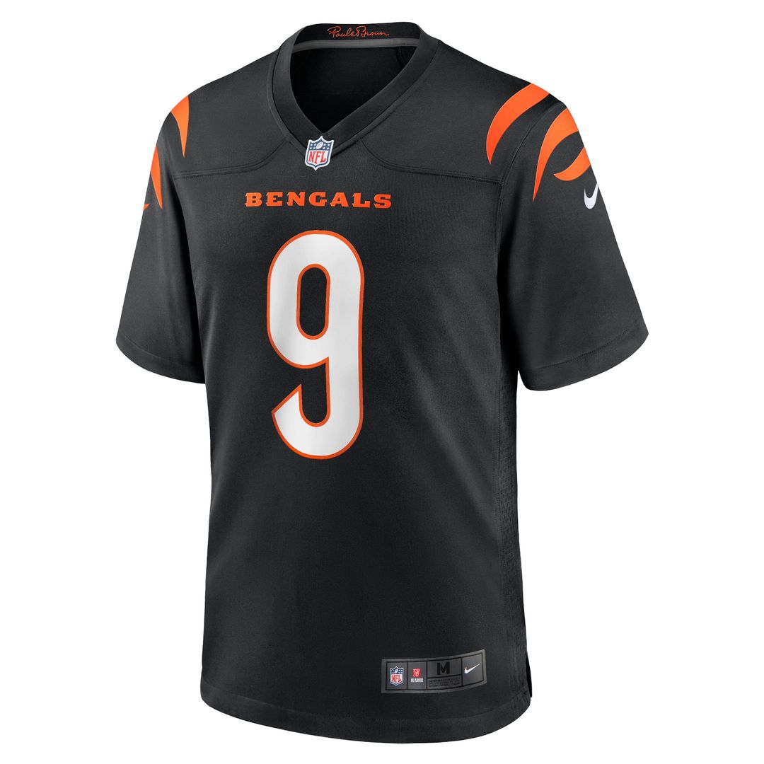 Joe Burrow Cincinnati Bengals Nike Alternate Game Jersey - Orange Official NFL Team Apparel Football Fan Gear