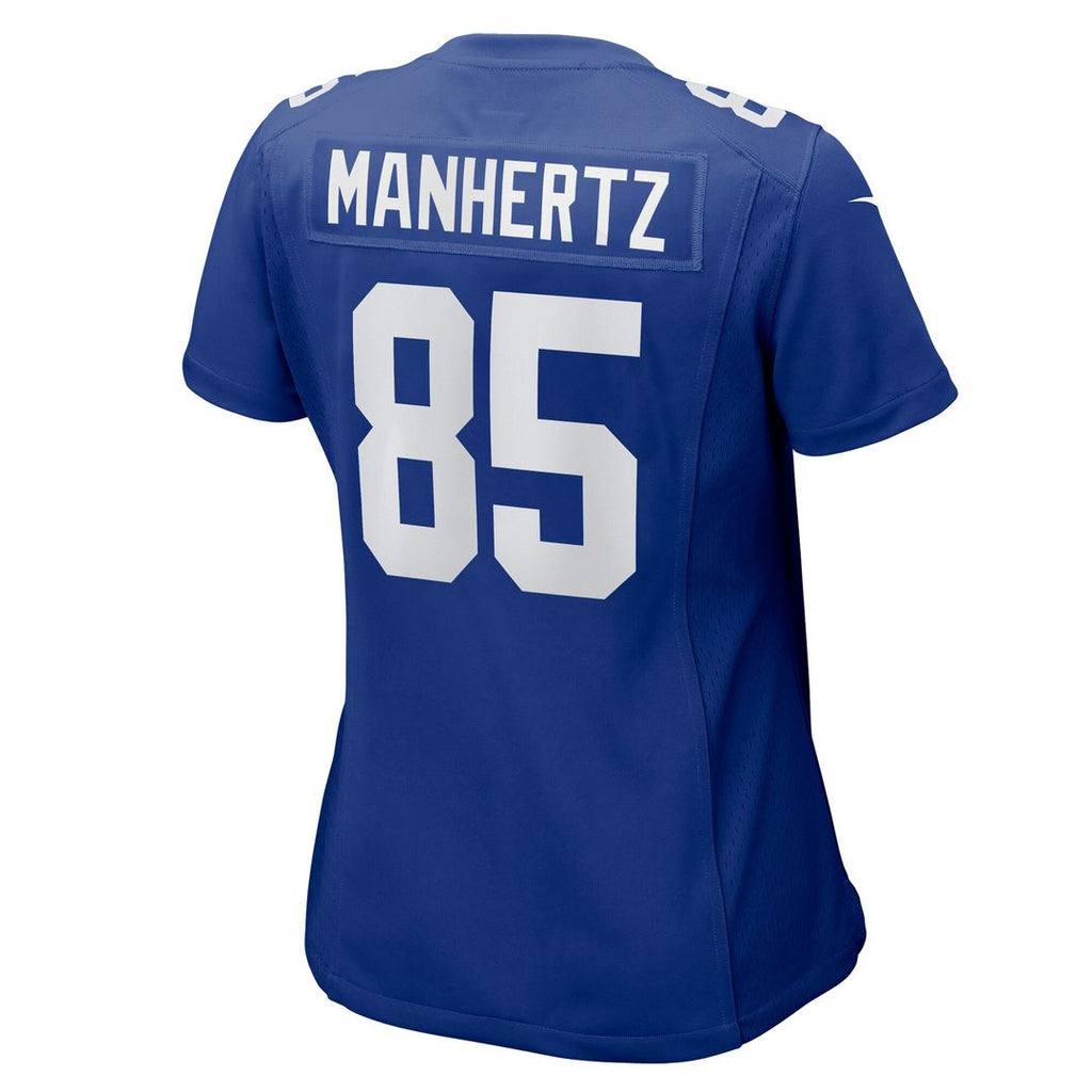 Chris Manhertz New York Giants Nike Women's Game Jersey - Royal Official NFL Team Apparel Football Fan Gear