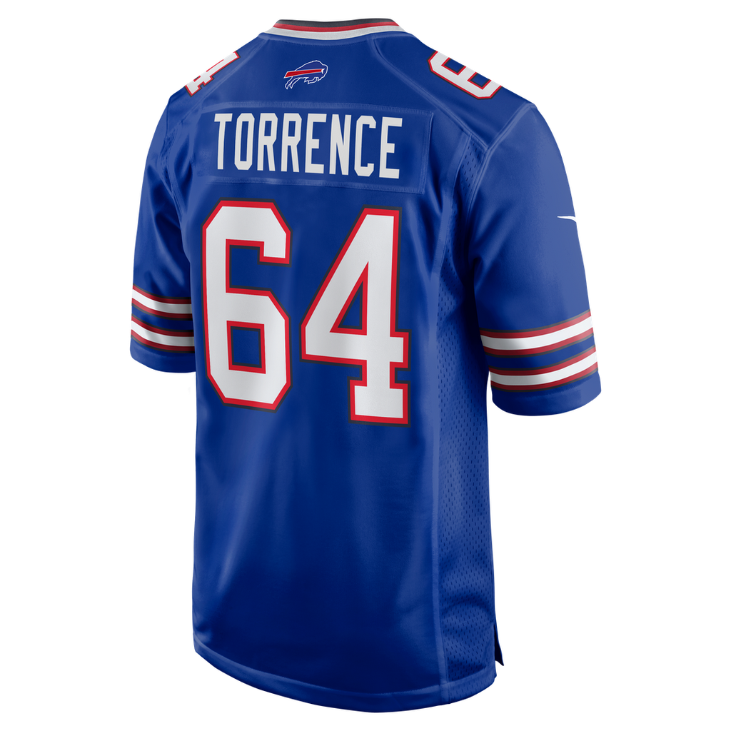 O'Cyrus Torrence Buffalo Bills Nike Home Game Jersey - Royal Official NFL Team Apparel Football Fan Gear