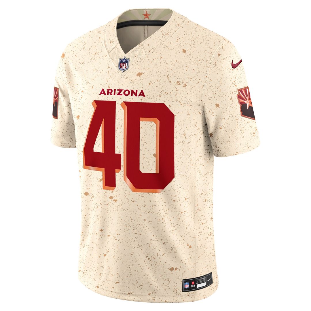 Pat Tillman Arizona Cardinals Nike 2025 Rivalries Collection Stitched Limited Jersey - Natural Official NFL Team Apparel Football Fan Gear