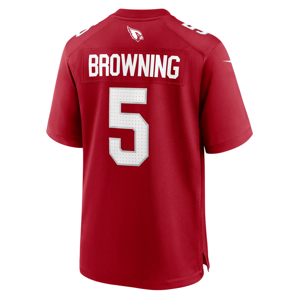Baron Browning Arizona Cardinals Nike Team Game Jersey - Cardinal Official NFL Team Apparel Football Fan Gear
