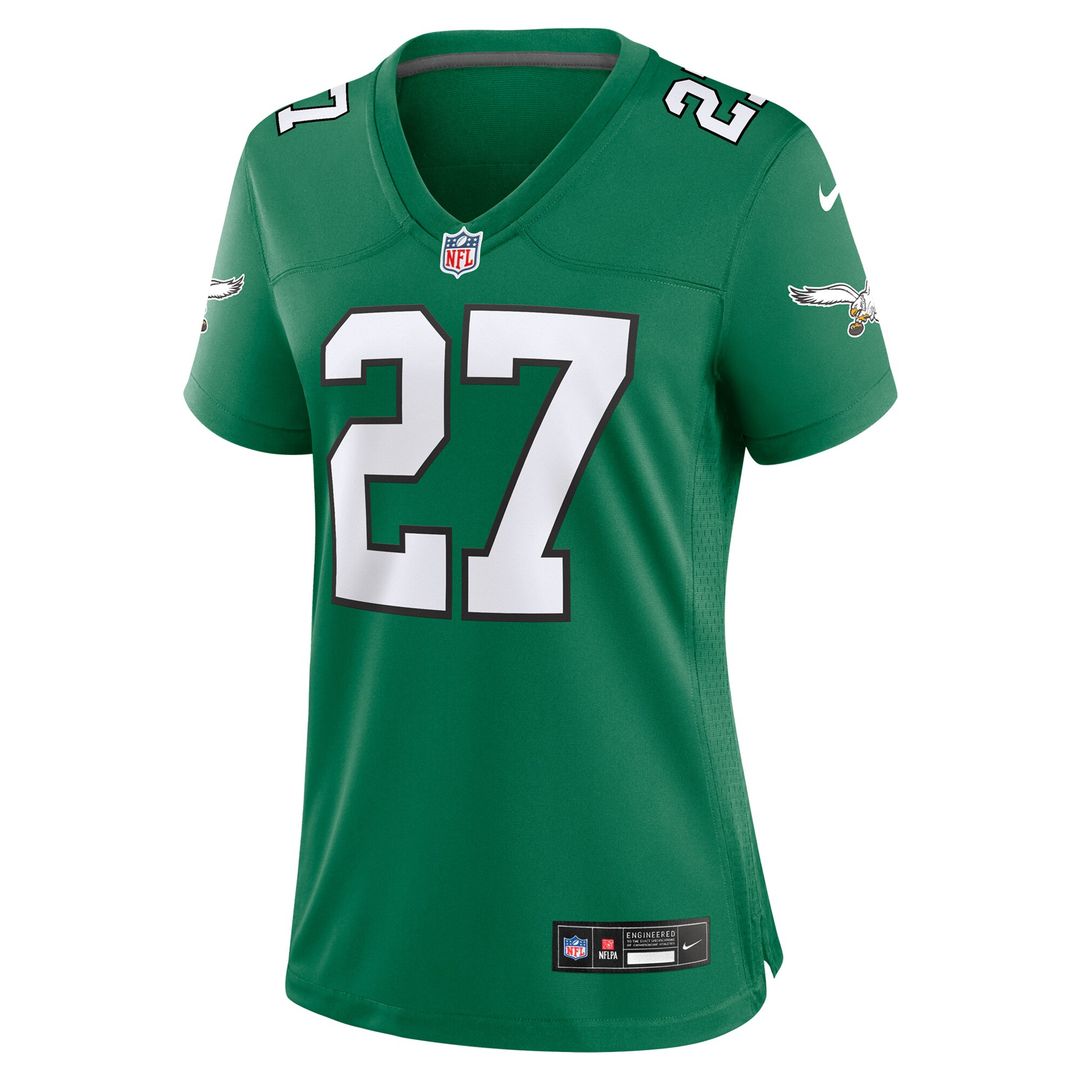 Quinyon Mitchell Philadelphia Eagles Nike Women's Alternate Game Jersey - Kelly Green Official NFL Team Apparel Football Fan Gear